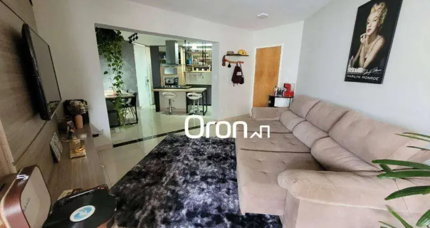 Apartamento com 2 dormitórios à venda, 84 m² por r$ 489.000,00 - setor bueno - goiânia/go