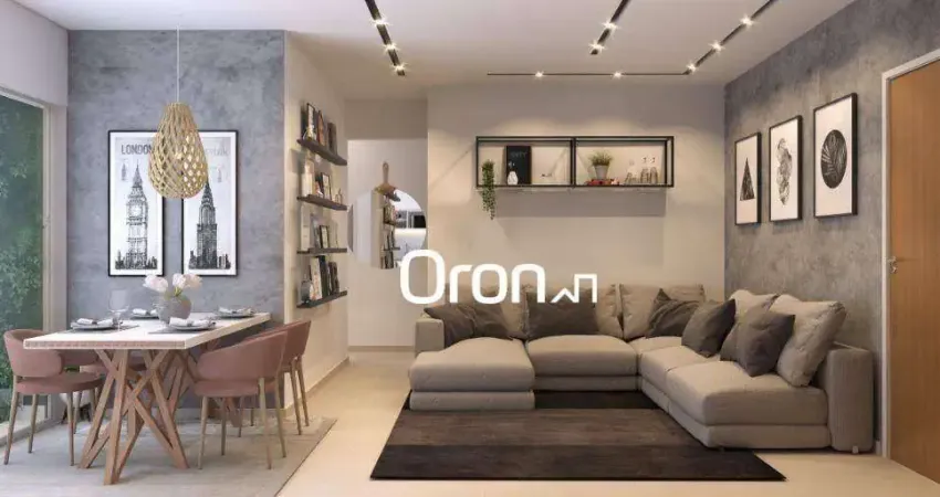 Apartamento com 3 dormitórios à venda, 86 m² por r$ 520.000,00 - parque oeste industrial - goiânia/go