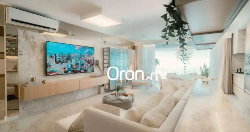 Apartamento com 3 dormitórios à venda, 132 m² por r$ 1.490.000,00 - setor marista - goiânia/go