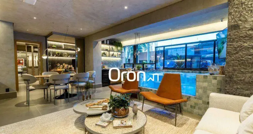 Penthouse com 3 dormitórios à venda, 189 m² por r$ 2.620.000,00 - jardim goiás - goiânia/go