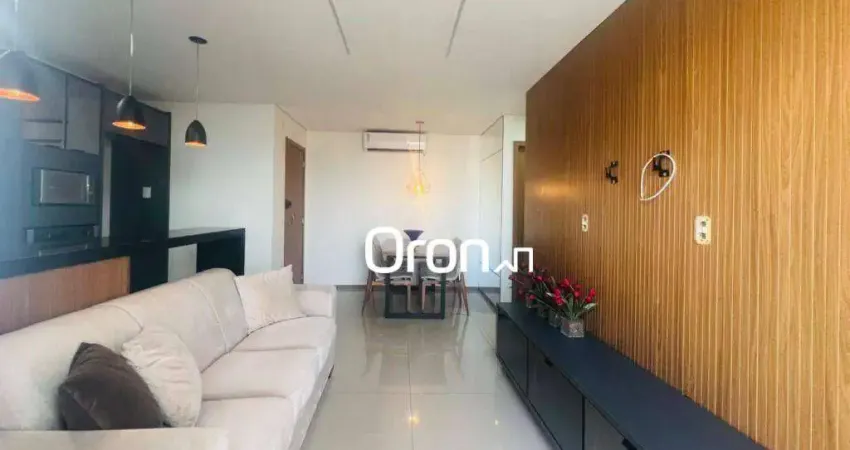 Apartamento com 2 dormitórios à venda, 66 m² por r$ 700.000,00 - setor oeste - goiânia/go