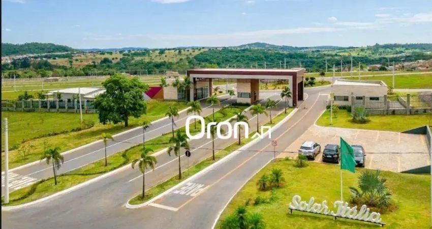 Terreno à venda, 300 m² por r$ 300.000,00 - condomínio solar itália - senador canedo/go