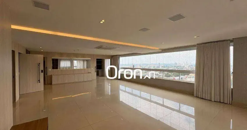 Apartamento com 3 dormitórios à venda, 218 m² por r$ 2.450.000,00 - setor marista - goiânia/go