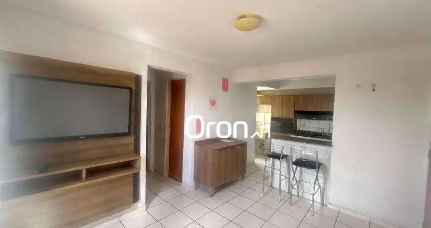 Apartamento com 2 dormitórios à venda, 50 m² por r$ 180.000,00 - sítios santa luzia - aparecida de goiânia/go