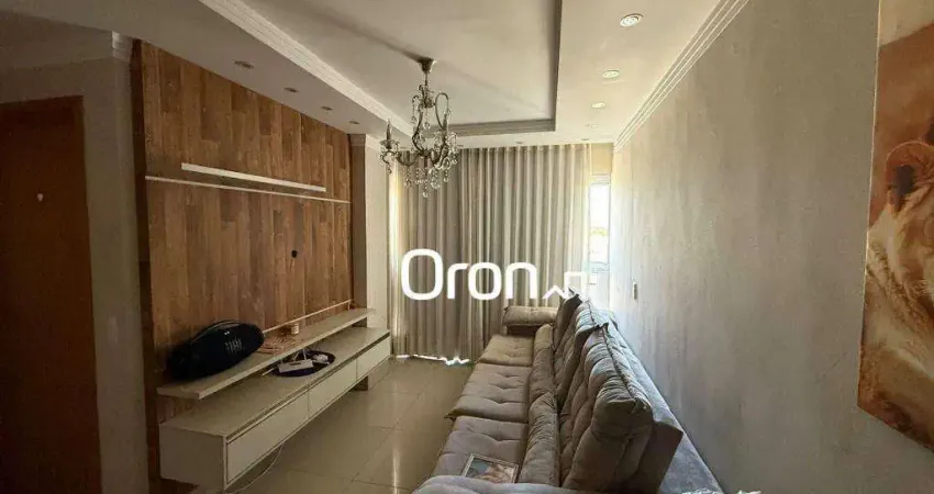 Apartamento com 2 dormitórios à venda, 55 m² por r$ 340.000,00 - jardim imperial - aparecida de goiânia/go