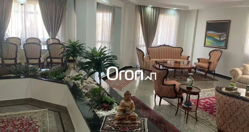 Cobertura com 5 dormitórios à venda, 540 m² por r$ 2.600.000,00 - setor oeste - goiânia/go