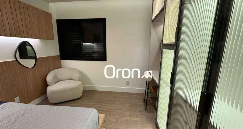 Apartamento com 3 dormitórios à venda, 76 m² por r$ 505.000,00 - setor negrão de lima - goiânia/go