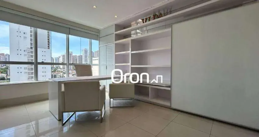 Sala mobiliada à venda, 30 m² por r$ 369.000 - setor oeste - goiânia/go