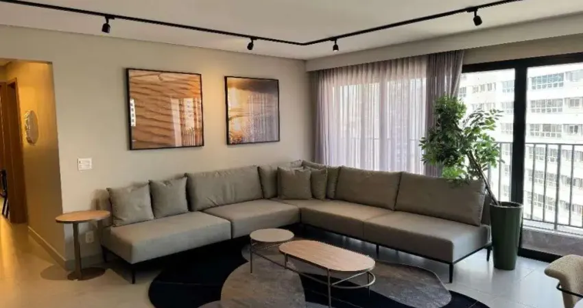 Apartamento mobiliado com 3 dormitórios à venda, 137 m² por r$ 1.620.000 - setor marista - goiânia/go