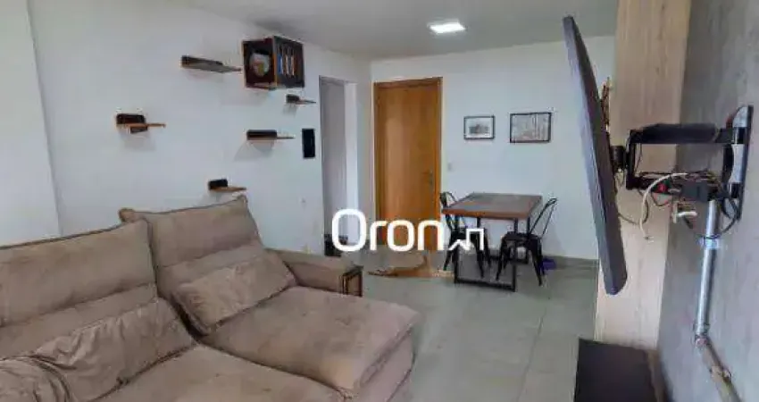 Flat com 1 dormitório à venda, 50 m² por r$ 480.000,00 - setor oeste - goiânia/go