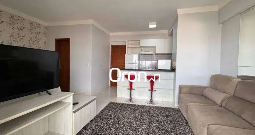 Flat mobiliado com 1 dormitório à venda, 41 m² por R$ 370.000 - Setor Bueno - Goiânia/GO