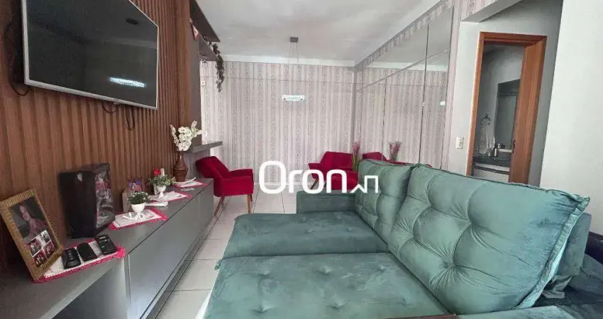 Apartamento mobiliado com 3 dormitórios à venda, 74 m² por R$ 549.900 - Setor Sudoeste - Goiânia/GO