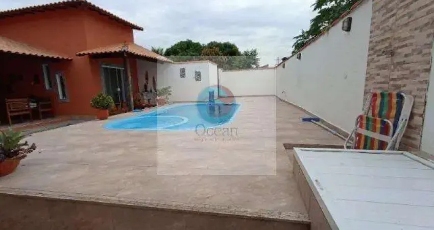 Ocean Vende: Jardim Atlântico, Casa 4 quartos sendo 1 suíte. Área gourmet, piscina, edícula e anexo