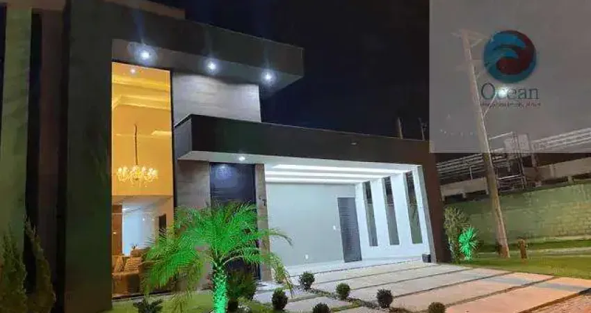 Ocean Vende: Itaipuaçu, Condomínio, Casa, 3 quartos sendo 1 suíte, closet, área gourmet, piscina,