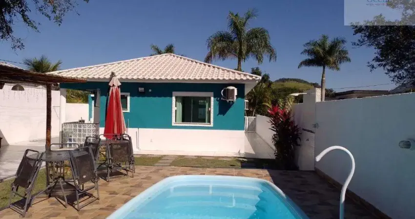 Ocean vende: Condomínio Maricá, 3 quartos sendo 1 suíte, sala em 2 ambientes, piscina e chuveirão
