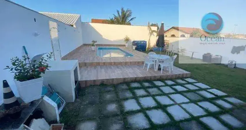 Ocean Vende: Jardim Atlântico, Casa, 3 quartos sendo 1 suíte, piscina, área de lazer,