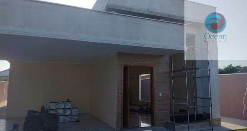 Ocean vende:  Jardim Atlântico, casa 3 quartos sendo 1 suíte, closet, área lazer, churrasqueira