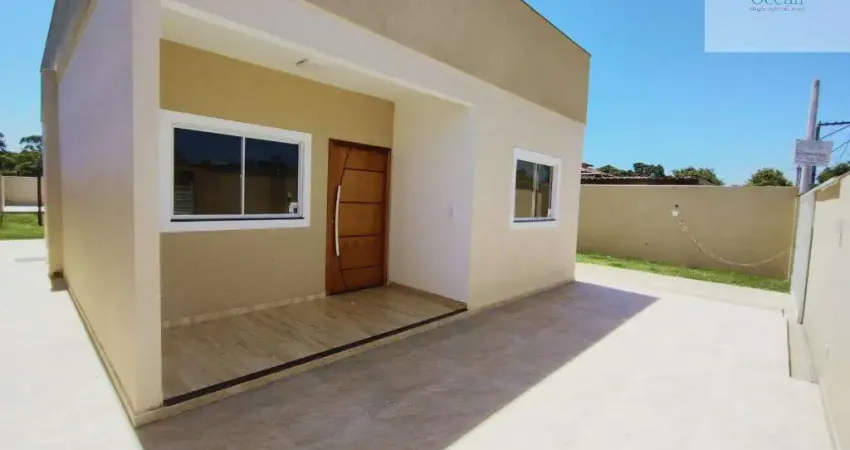 Ocean vende:  Itaipuaçu, casa 2 quartos, sendo 1suíte, garagem, churrasqueira, área serviço, garagem
