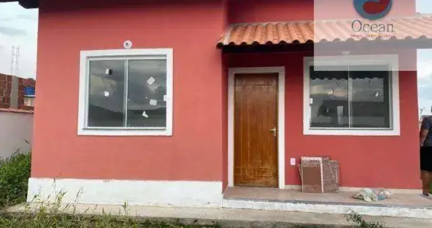 Ocean vende:  Maricá, Itaipuaçu, casa 2 quartos, sendo 1 suíte, área serviço, lote de 480M²
