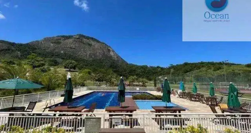 Ocean vende: Maricá, Alphaville, terreno 378M², frente ao clube, plano, oportunidade!!