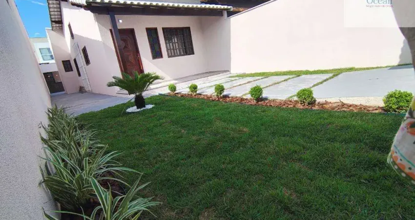 Ocean vende:  Itaipuaçu, casa 2 quartos (1 suíte), área gourmet, churrasqueira, chuveirão.
