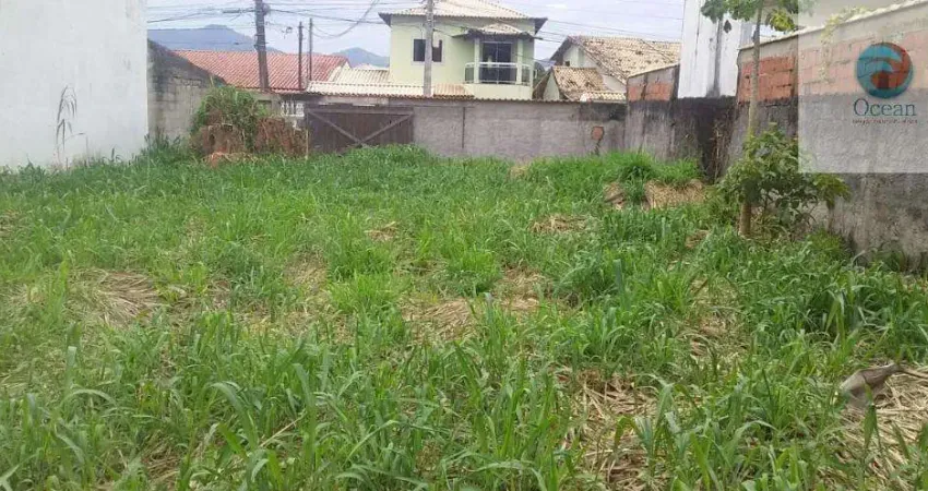 Ocean vende:  Maricá, Centro, terreno 360M², plano, murado, agua Cedae, iluminação de  rua