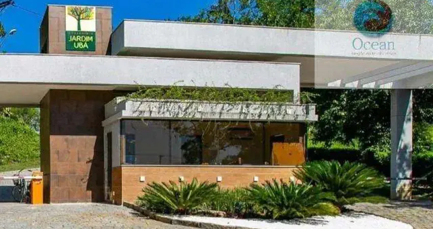 Ocean vende: Marica, Condomínio Jardim Ubá, alto padrão, terreno plano 395M².