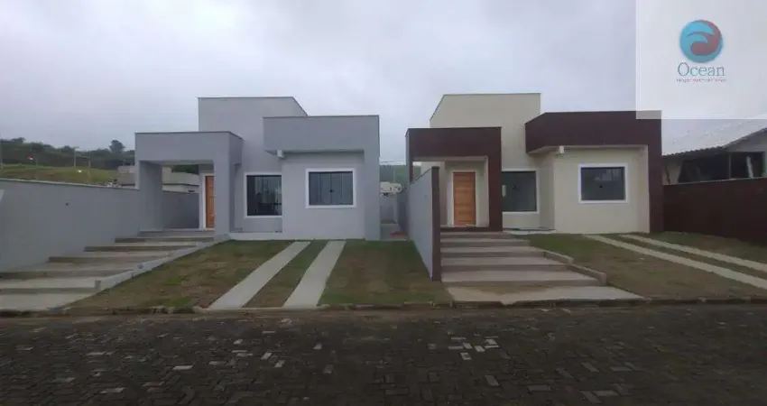 Ocean vende: Maricá, condomínio, casa 2 suítes, Garagem, Área de Serviço, Banheiro social