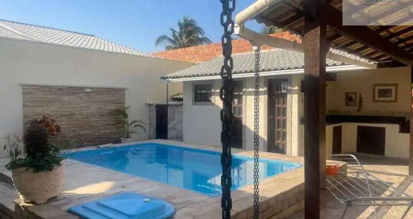 Ocean vende:  Itaipuaçu, casa 4 quartos(1 suíte), piscina, área gourmet, churrasqueira, canil.