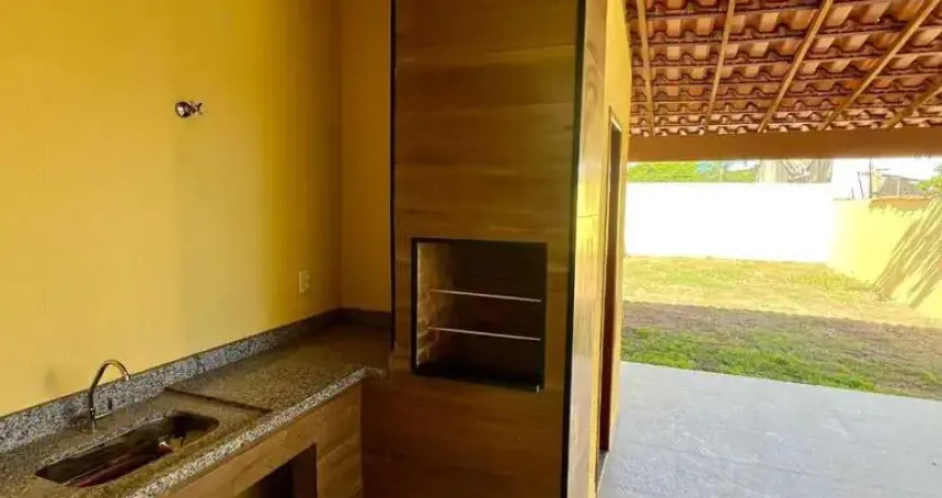 Ocean vende:  Itaipuaçu, casa 3 quartos, sendo 1 suíte, conceito aberto, churrasqueira,  blindex