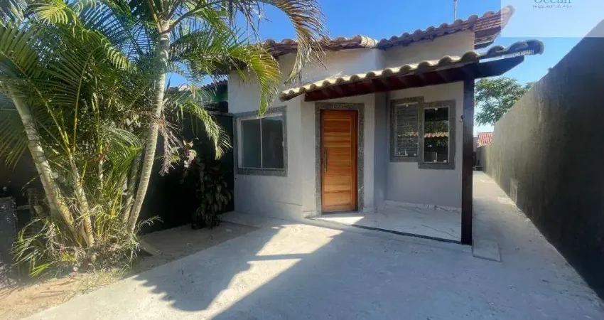 Ocean vende: Itaipuaçu, casa 2 quartos, sendo 1suíte, closet, coz. americana, garagem.