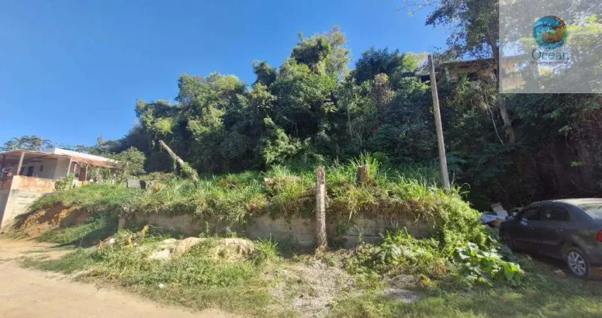 Ocean vende:  Itaipuaçu, Barroco, terreno 1.000M², aclive, documentação ok.