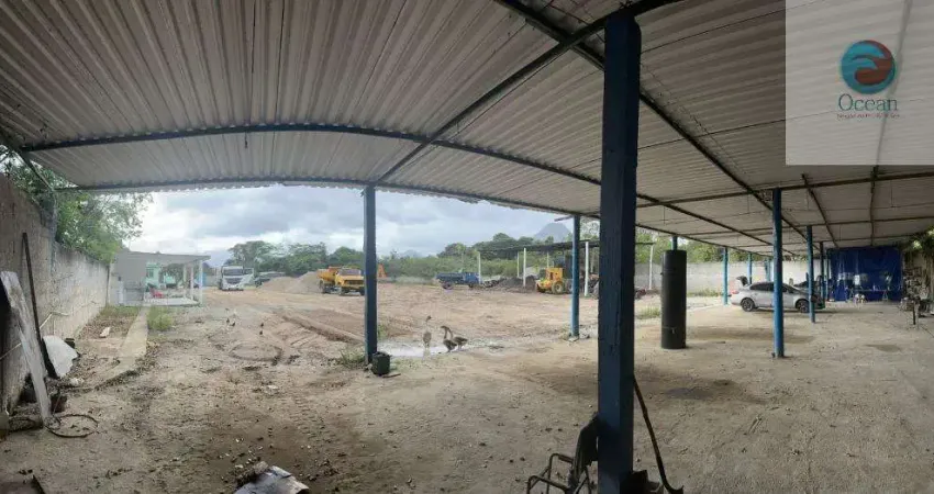 Ocean vende: Maricá, 2 galpoes p 14 caminhoes , murado, aterrado, 3 salas(suíte)