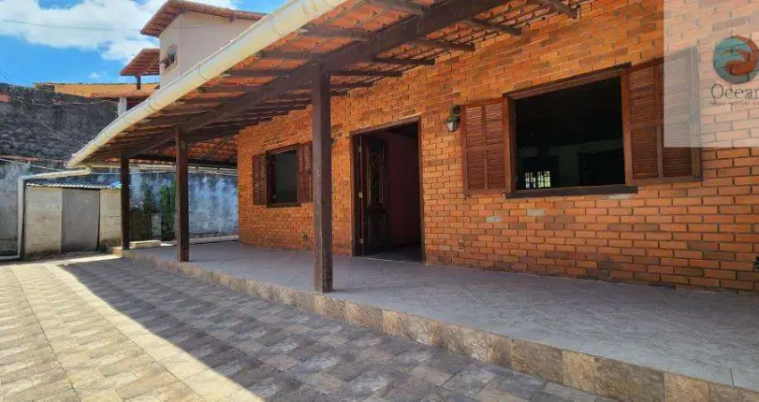 Ocean vende: Maricá, Manu Manuela,  casa 3 suítes, piscina , churrasqueira, terreno 1.200M².