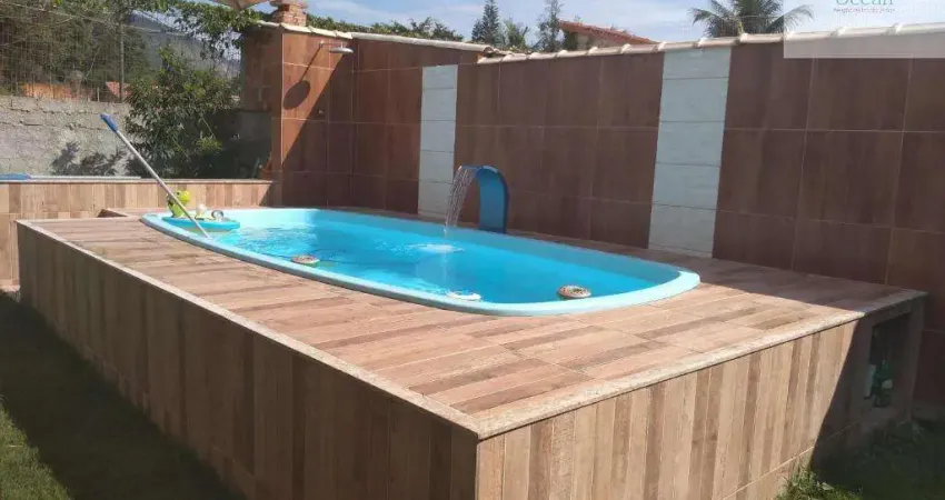 Ocean vende: Maricá, S.J. Imbassaí, casa 2 quartos (1suíte), piscina, garagem, área serviço, blindex