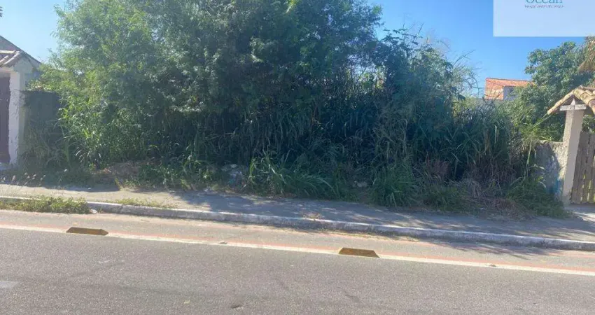 Ocean vende: Itaipuaçu, terreno 480M², plano, murado, rua 49 entre Av.2 e rua 32, documentação ok
