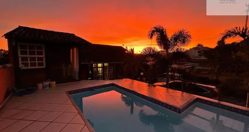 Ocean vende:  Niterói, Mata Paca, casa 3 quartos(1suíte), área gourmet, piscina, varanda. três salas