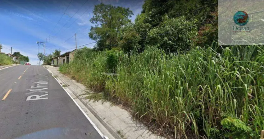 Ocean vende: Maricá, Manu Manuela, terreno plano, asfalto, medindo 450M², documento ok, iluminação