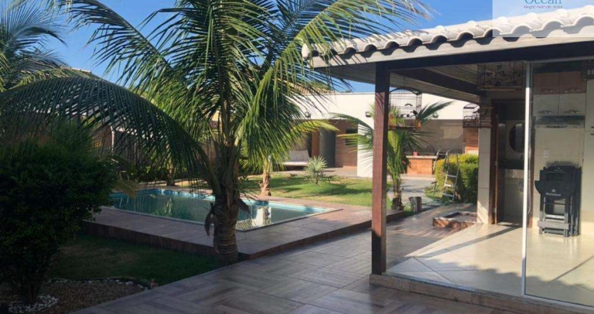 Ocean vende: Maricá, Cond. Helena Varella2, casa 4quartos (3suítes), closet, piscina, área gourmet
