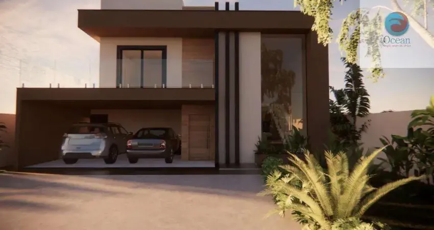 Ocean vende: Maricá, Alphaville 2, Lançamento, casa 4 suítes, churrasqueira, piscina, placa solar