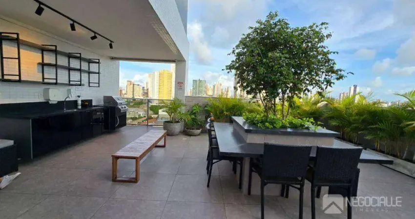 Apartamento com 2 dormitórios à venda, 54 m² por R$ 462.655,81 - Bessa - João Pessoa/PB
