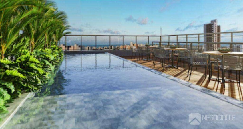 Apartamento com 2 dormitórios à venda, 48 m² por R$ 446.480,00 - Jardim Oceania - João Pessoa/PB
