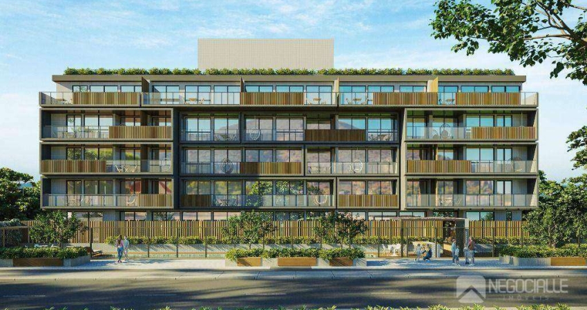 Apartamento com 2 dormitórios à venda, 64 m² por R$ 907.263,01 - Ponta de Campina - Cabedelo/PB