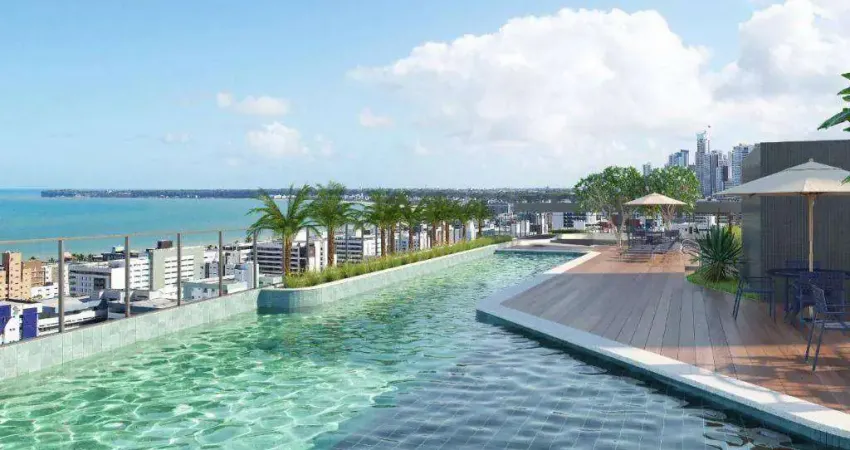 Apartamento com 2 dormitórios à venda, 76 m² por R$ 913.000,00 - Tambaú - João Pessoa/PB