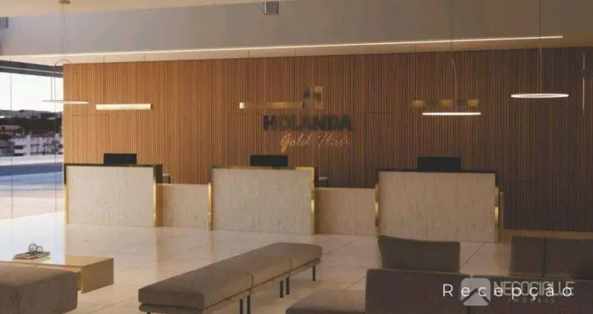 Flat com 1 dormitório à venda, 24 m² por R$ 417.978,25 - Tambaú - João Pessoa/PB
