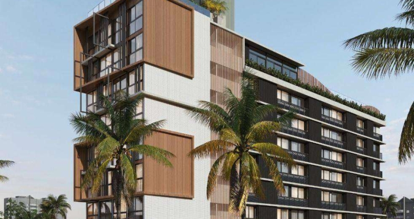 Flat com 1 dormitório à venda, 18 m² por R$ 292.000,00 - Jardim Oceania - João Pessoa/PB