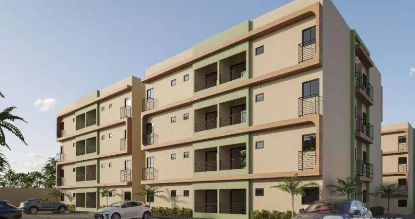 Apartamento com 2 dormitórios à venda, 50 m² por R$ 191.500,00 - Itararé - Campina Grande/PB