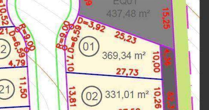 Terreno à venda, 369 m² por R$ 255.000 - Itararé - Campina Grande/PB