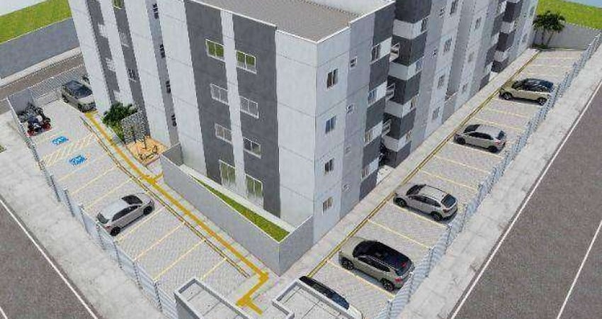 Apartamento com 2 dormitórios à venda, 43 m² por R$ 164.400,00 - Jardim Paulistano - Campina Grande/PB