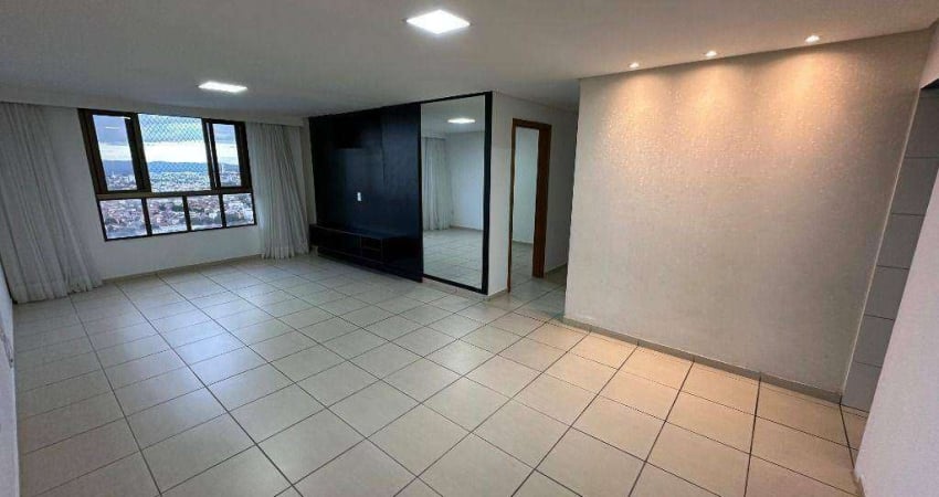 Apartamento com 3 quartos, sendo 2 suítes, à venda, 100 m² por R$ 599.000 - Centro - Campina Grande/PB